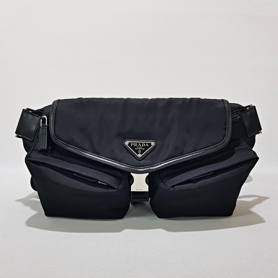정품)프라다 리나일론 힙색 메신저백 2VH174