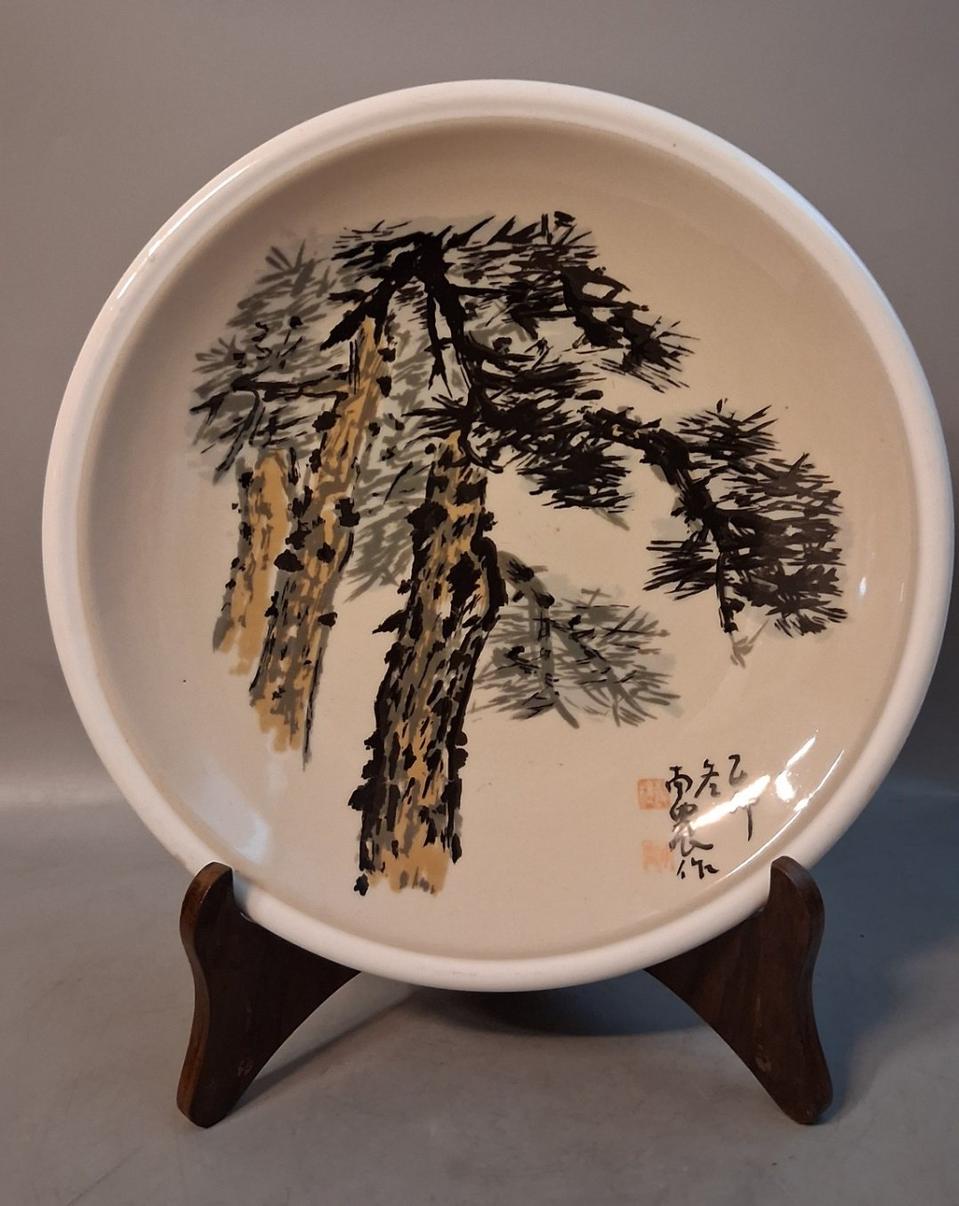 쌍솔도 접시남농 허건