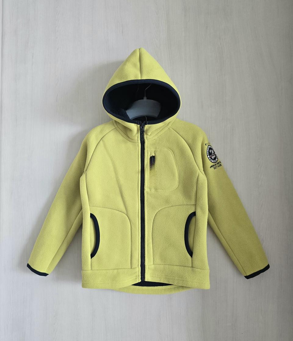 폴햄 키즈 안감 뽀글이 후드 자켓 110사이즈