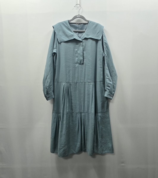 1377 CC collect 씨씨콜렉트 세일러카라 롱원피스 FREE