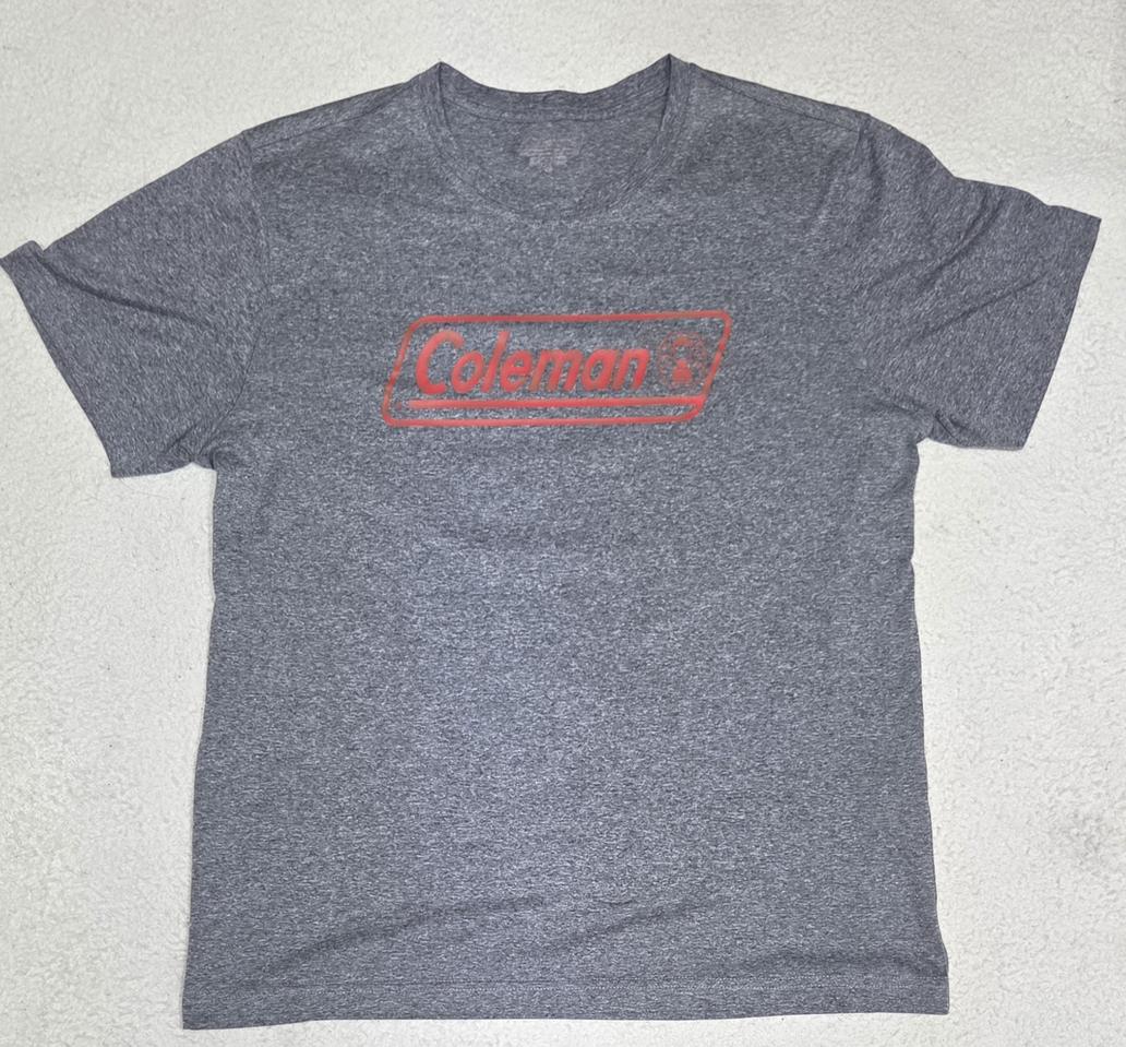 콜맨 반팔티 회색 새상품 100