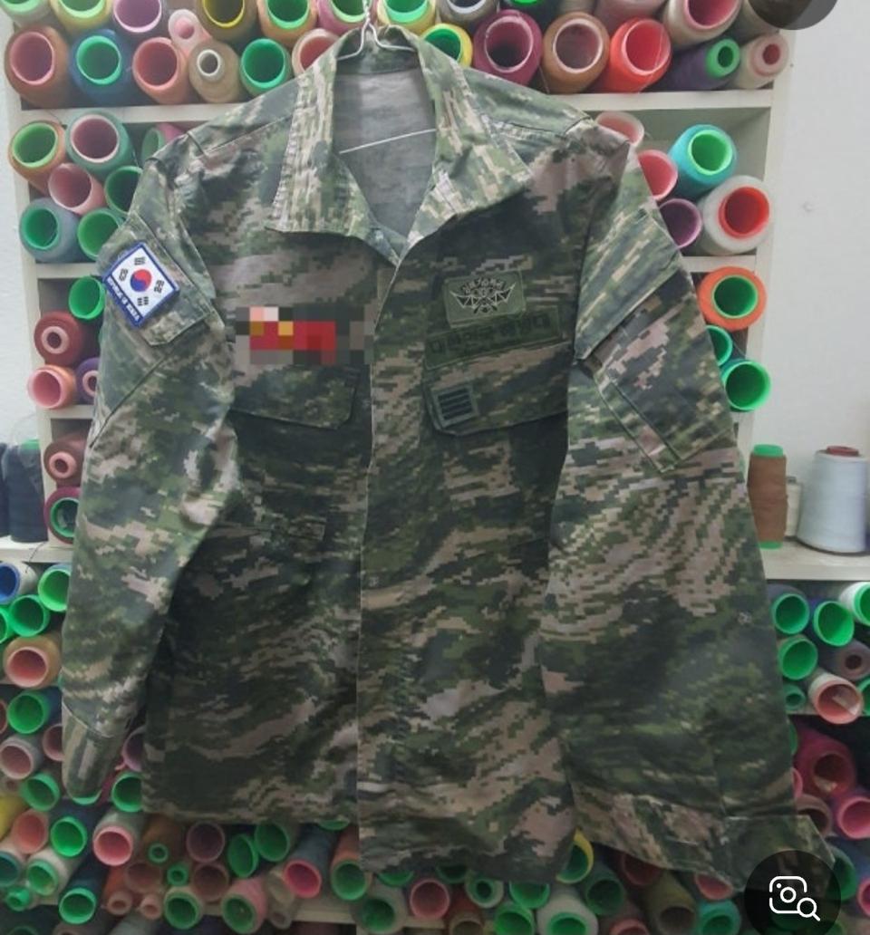 해병대 전투복 상의,하의,군화 삽니다