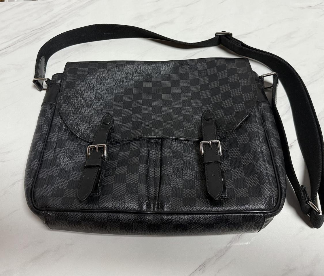 [S급/정품]루이비통 다미에 크로스백 블랙