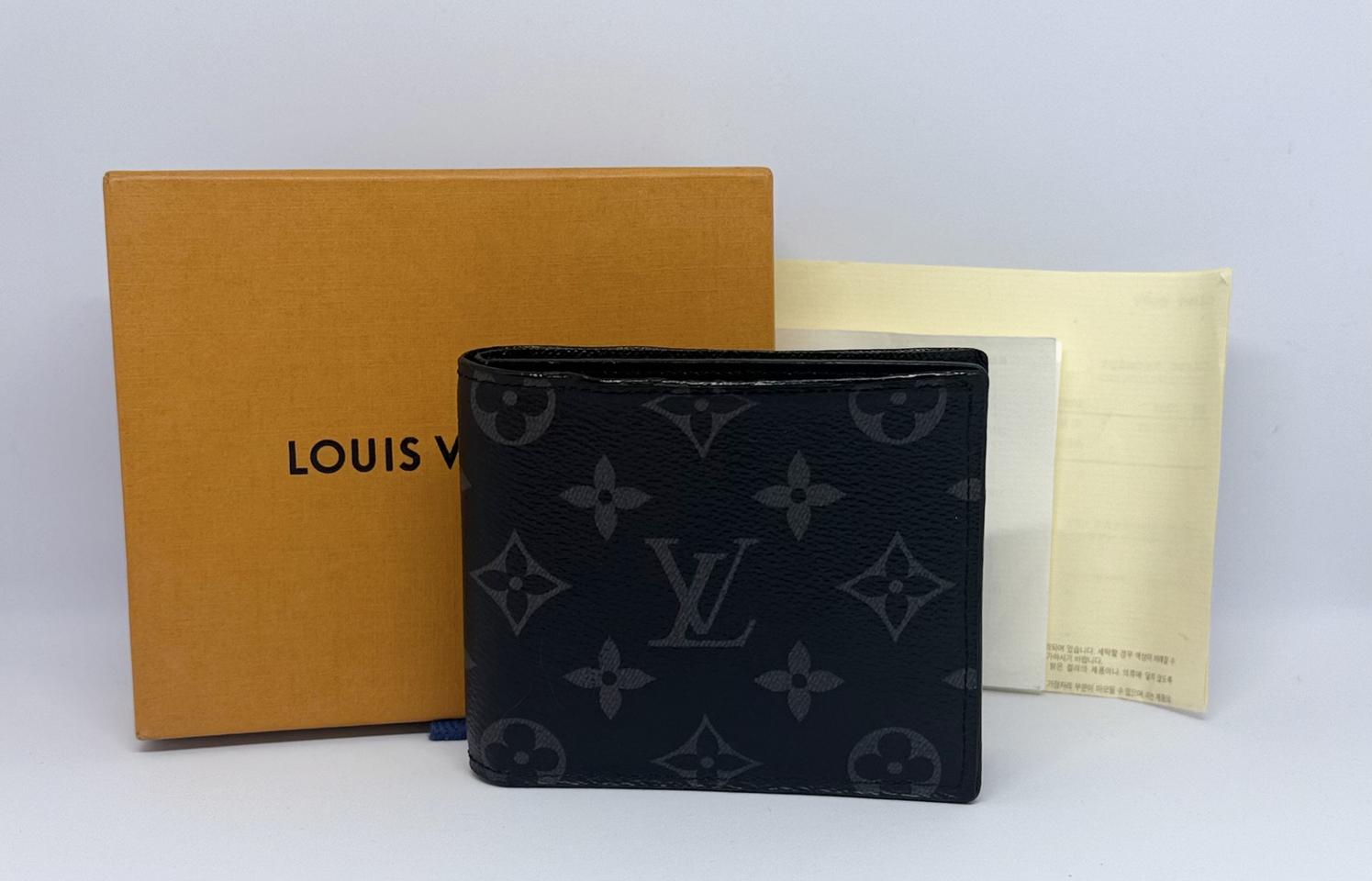 [A+급/정품]루이비통 마르코 월렛 모노그램 이클립스