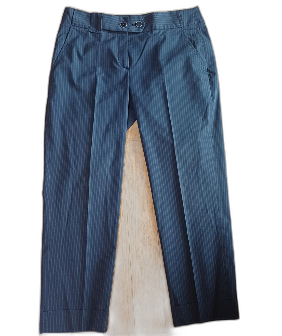 브루넬로 쿠치넬리 GUNEX 여성 스트라이프 슬랙스 팬츠 (IT 42)