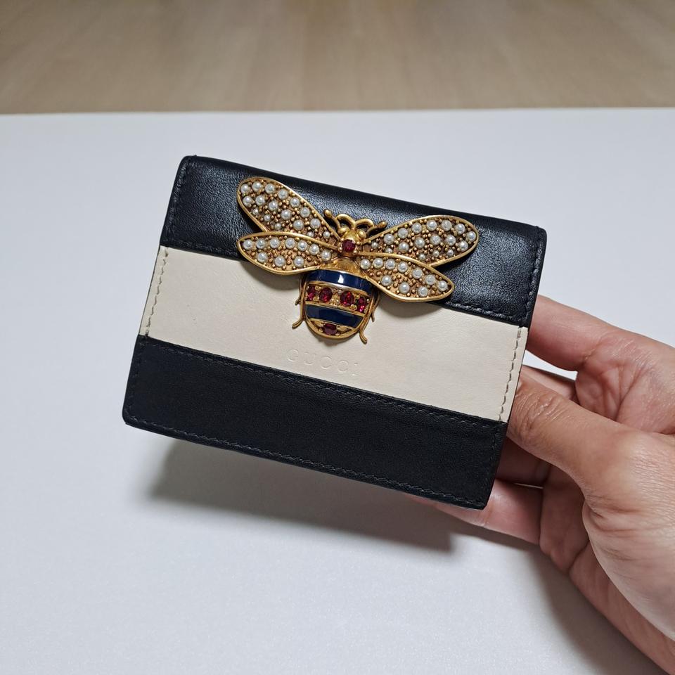 [100%/정품] 구찌 퀸 마가렛 비 지갑, 구찌지갑,구찌반지갑,구찌카드