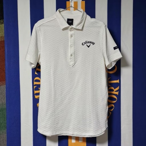 일본산 캘러웨이 남성 골프 반팔 티셔츠 100