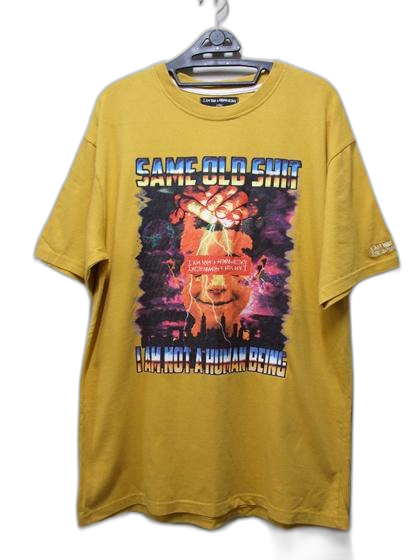 아임낫어슈먼비잉 빅프린팅 면티 택L