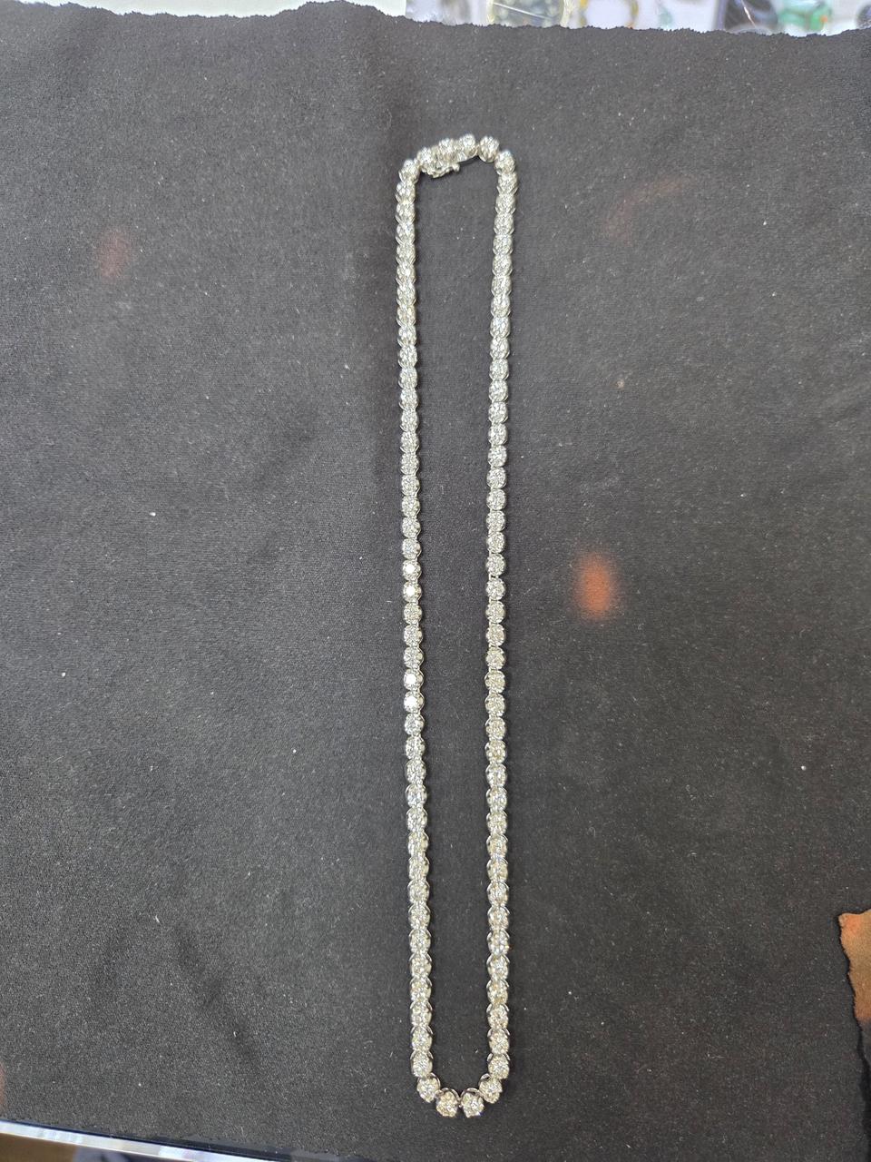 다이아 1부 90개 목걸이