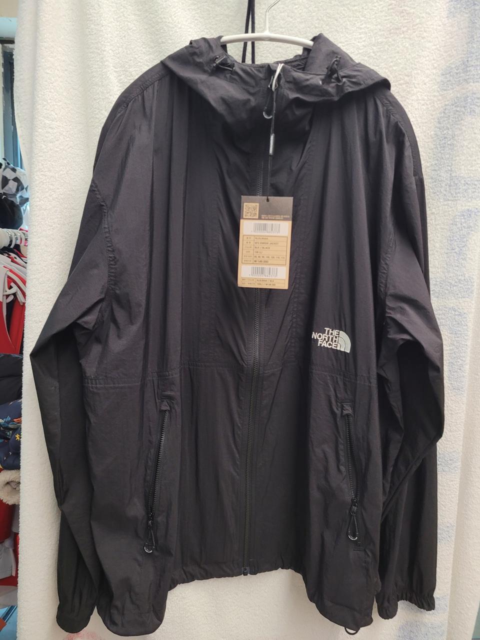 노스페이스 후드 일체형 자켓 남성 100,L 새 상품