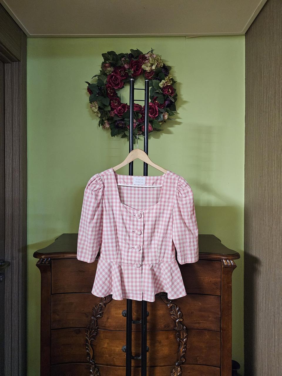 보카바카 퍼프소매 블라우스