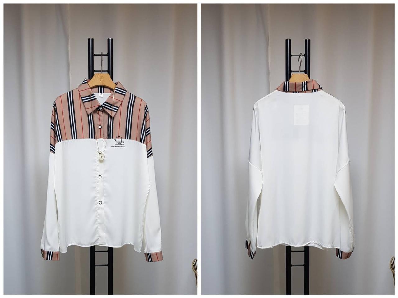 고퀄 실크촉감 스판남방 새상품(77까지/퀄좋아요)