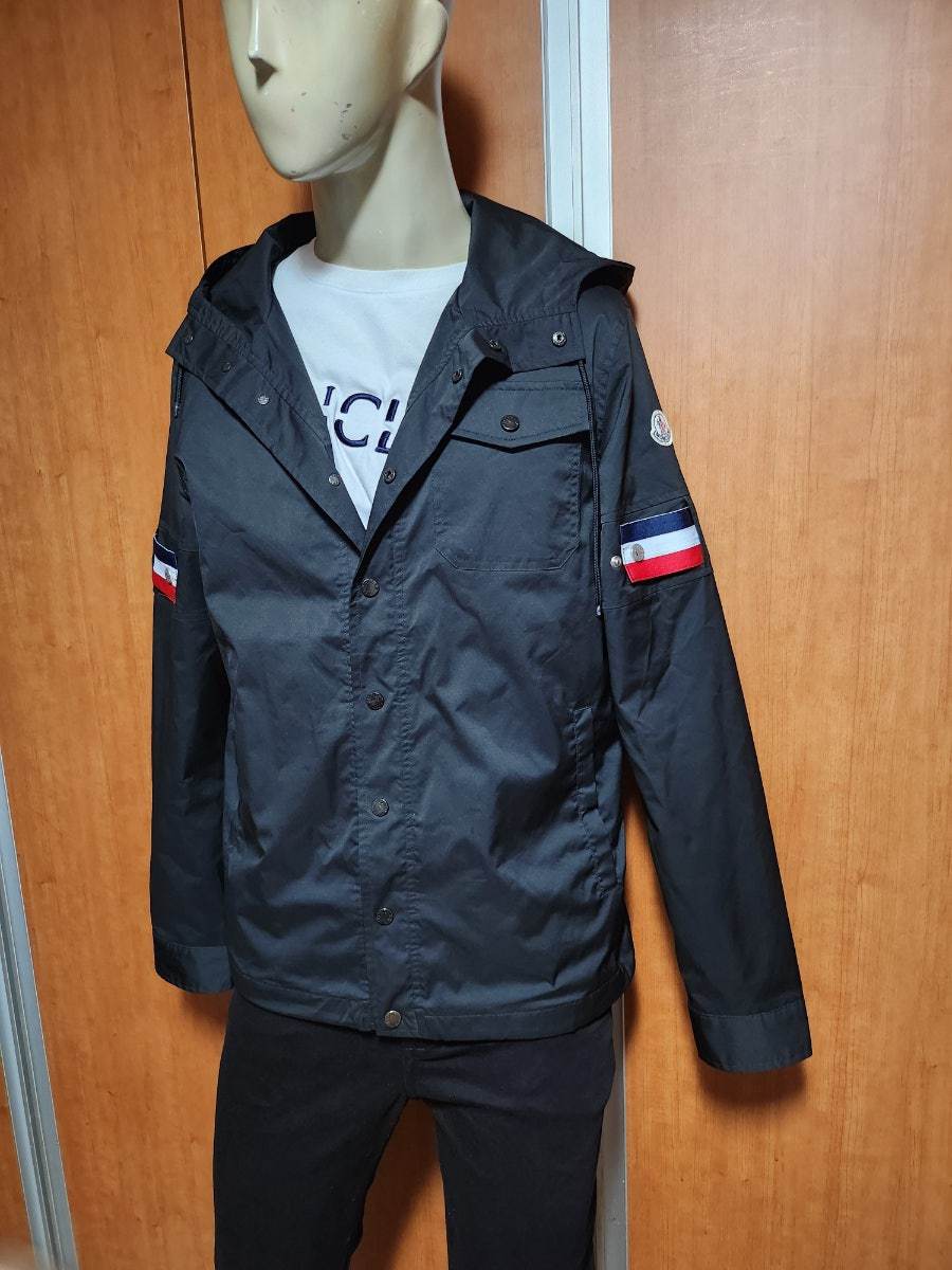 몽클레르(Moncler) 후드 나일론 필드 자켓 - 블랙 4사이즈