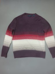 [L] 페리엘리스 그라데이션 브이넥 니트