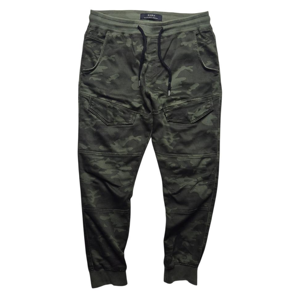 [L] 자라 카모패턴 조거팬츠