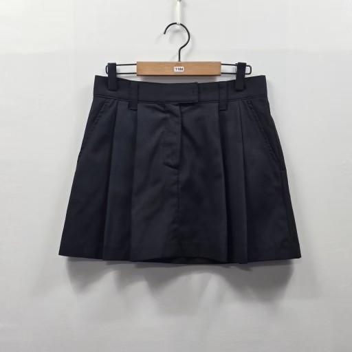 1186 8seconds 에잇세컨즈 플리츠 미니스커트 S 67 블랙 A라