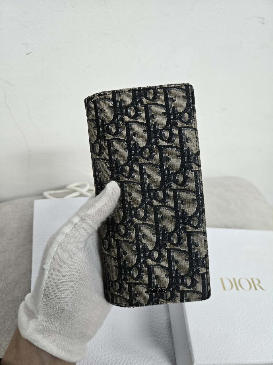 [보증서 정품] 디올 오블리크 장지갑