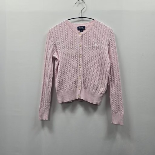 1790 폴로 랄프로렌 핑크 케이블 니트 가디건 키즈 140 추천 봄
