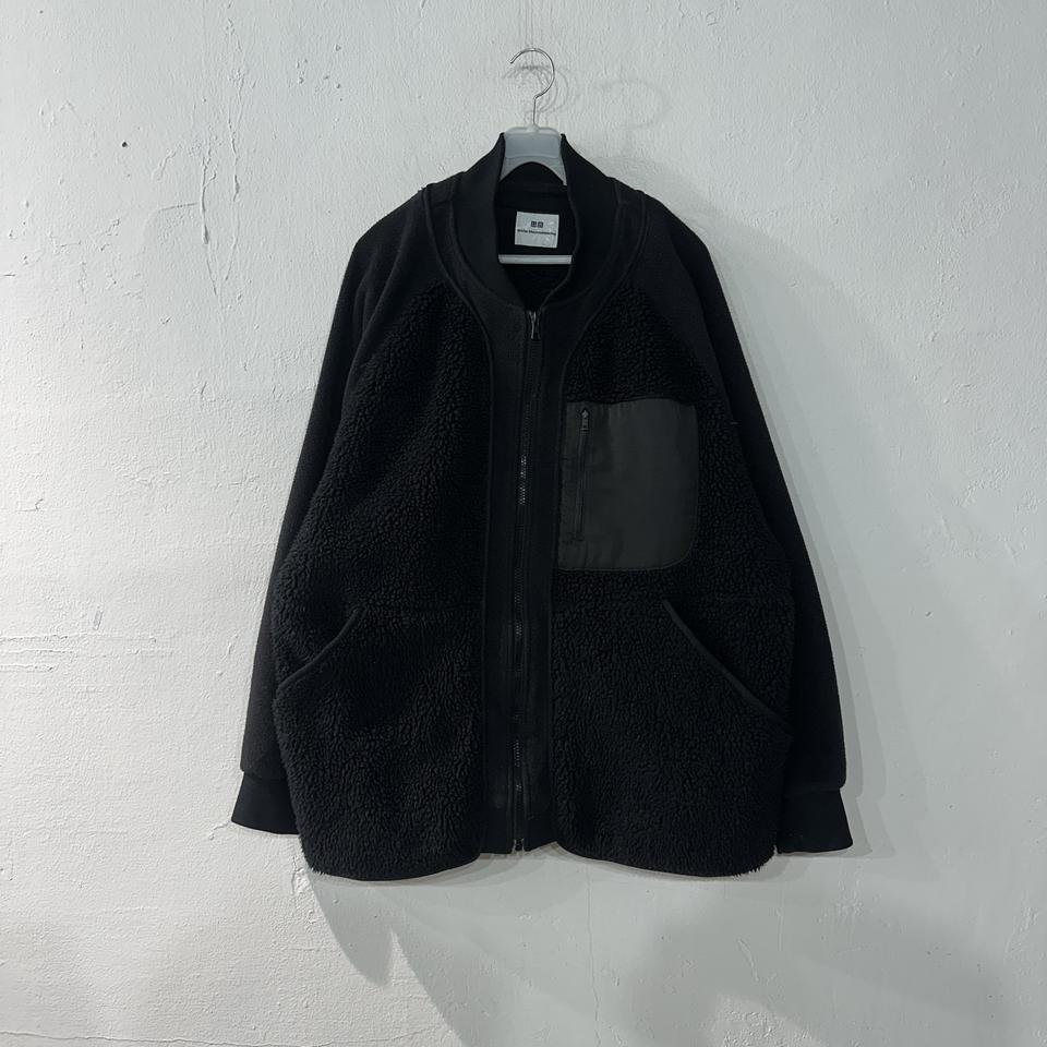 유니클로 화이트마운티니어링 플리스 자켓 XL