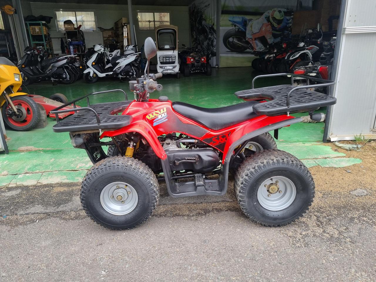 높은길잘올라갑니다 효성 와우100 2 ATV