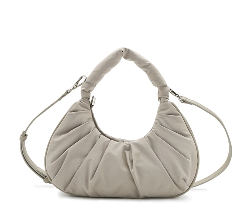 로엠 만두 주름 토트백 크로스백