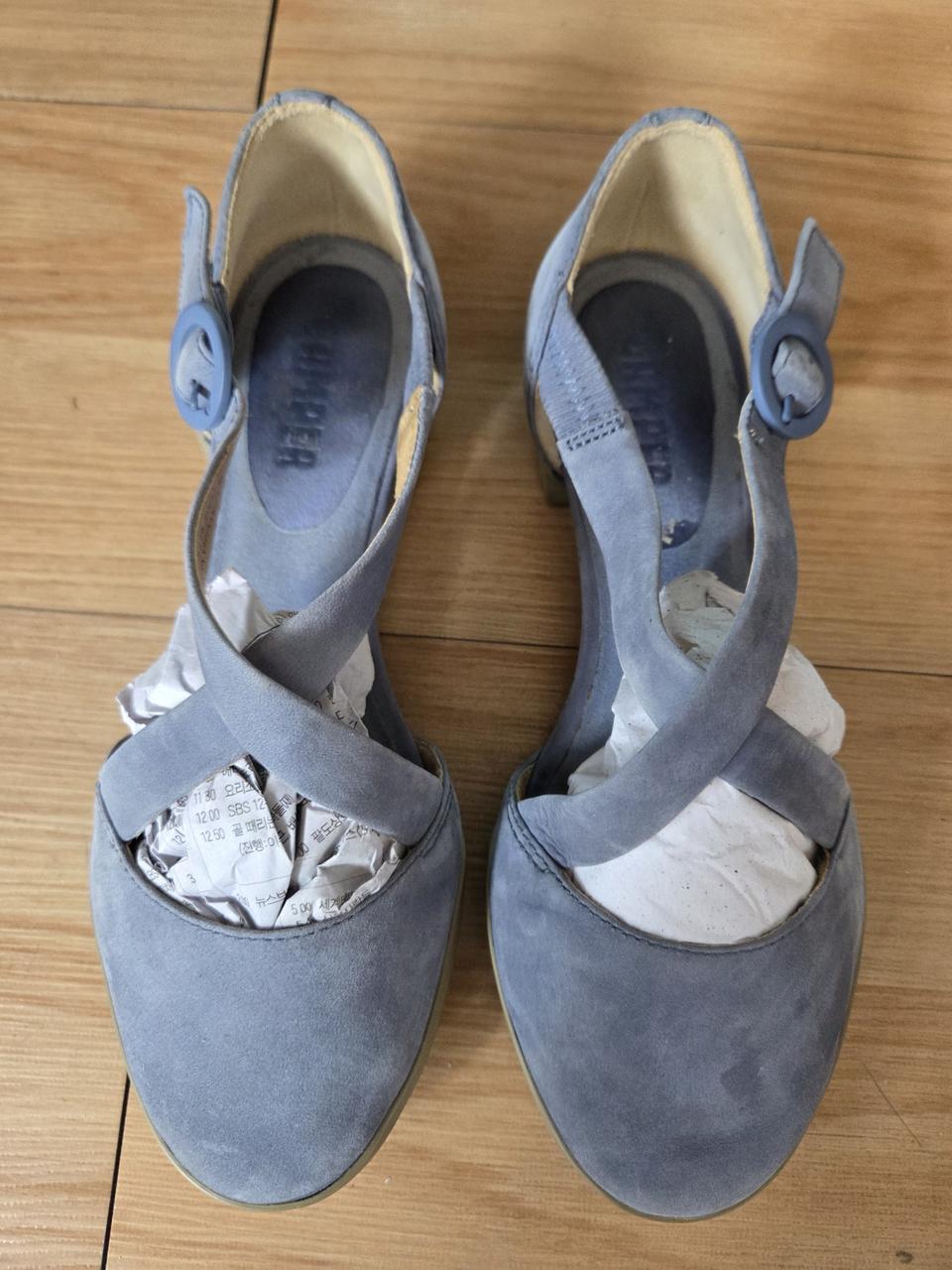 캠퍼 스웨이드 플랫슈즈(220)