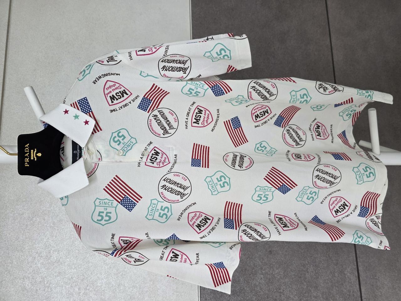 먼싱웨어 반팔 폴로 티셔츠 100사이즈