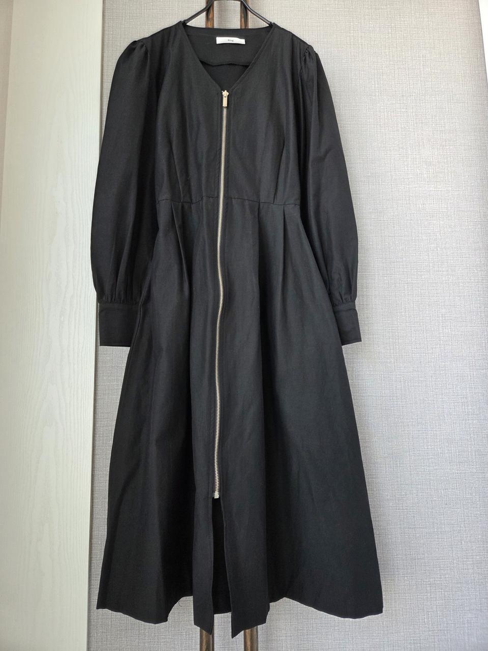 Bling 볼륨소매 롱원피스