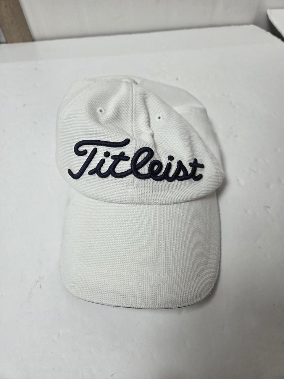 타이틀리스트 로고 볼캡 화이트(F)
