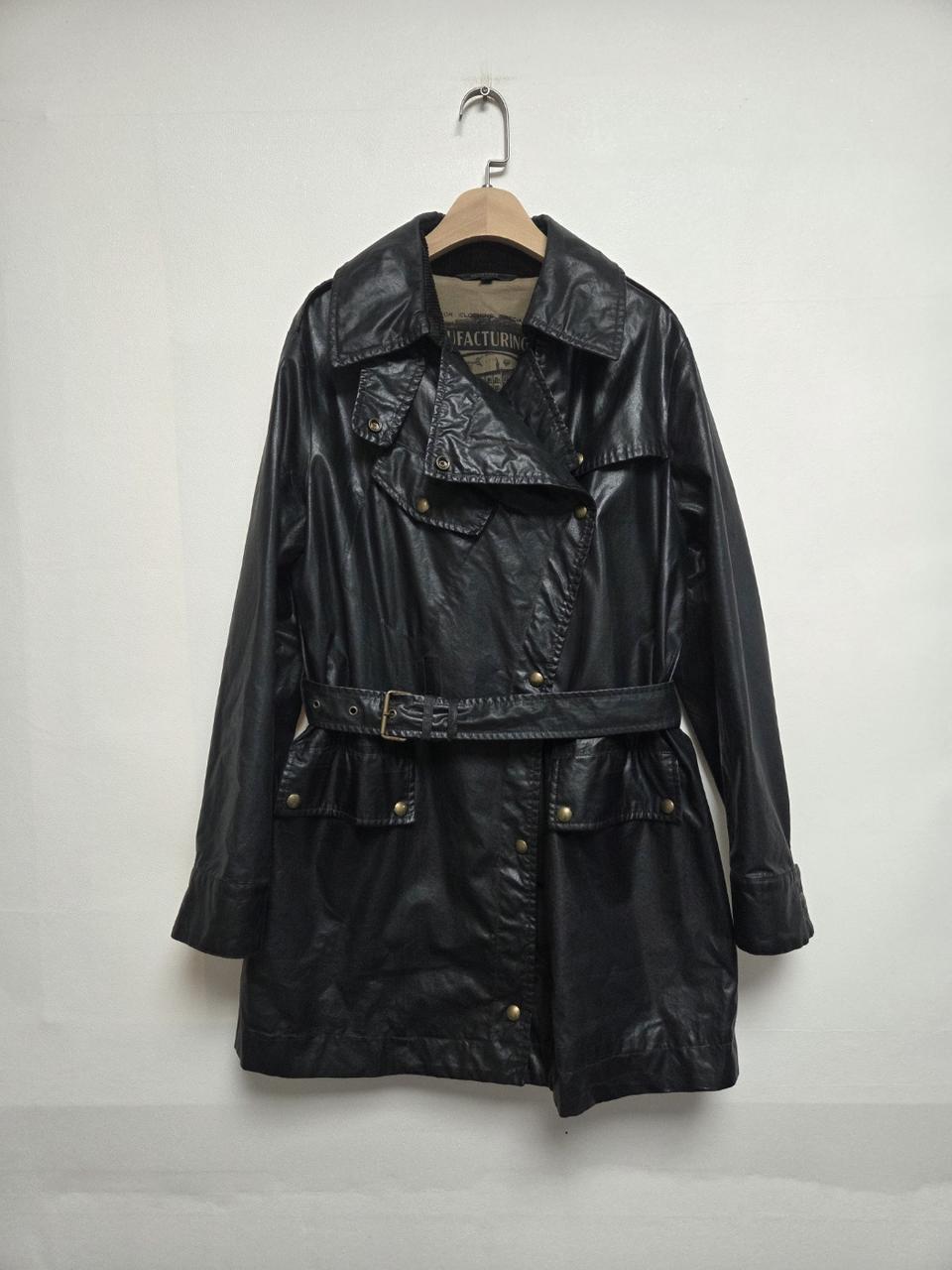 벨스타프 여성 왁스코팅 벨트 자켓 다크브라운(M) 