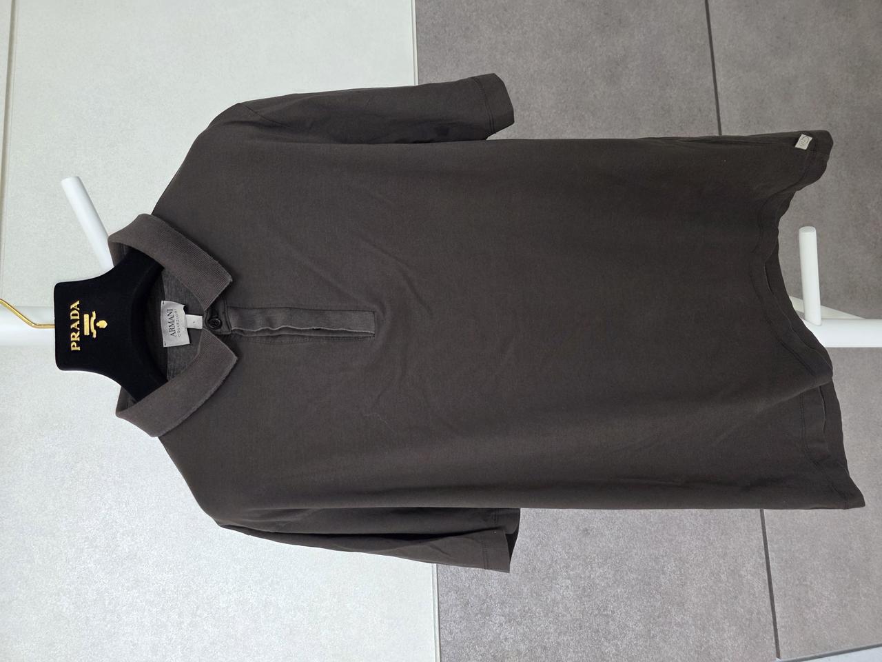 아르마니 꼴레지오니 카라 반팔 티셔츠 L사이즈