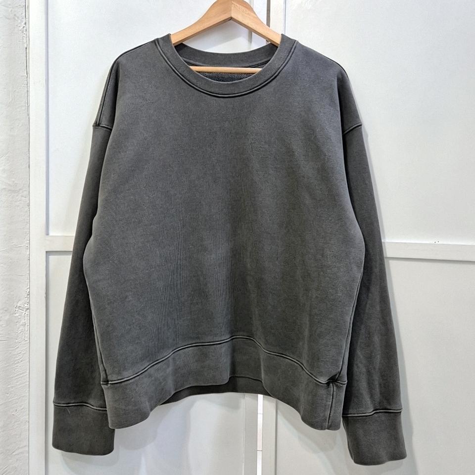 어텐션로우 피그먼트 스웻셔츠 남성