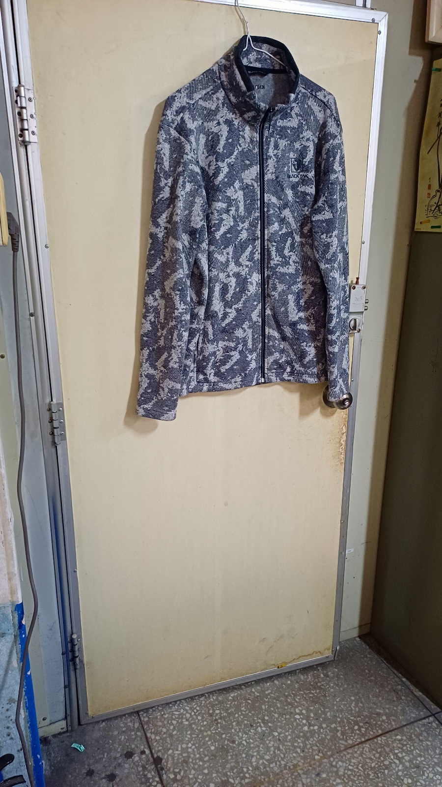 불랙야크 남성 기모자켓105싸이즈