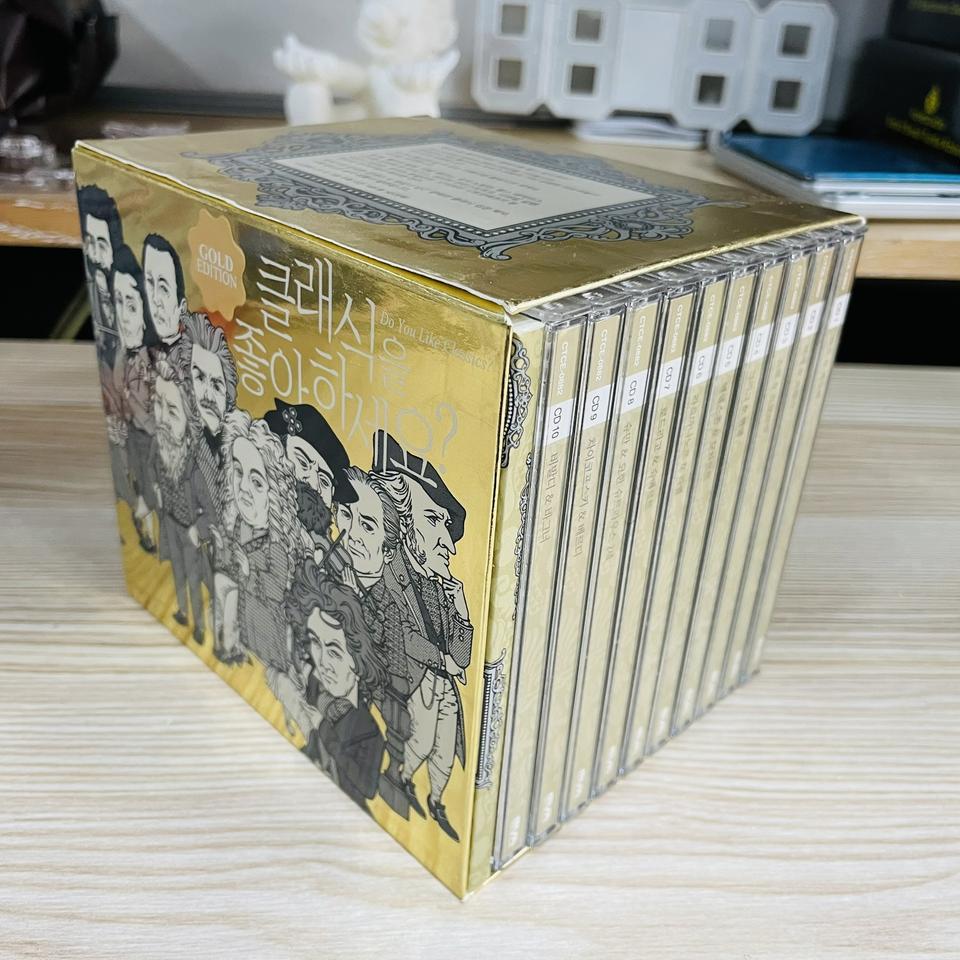 [중고음반/CD] 클래식을 좋아하세요? (10CD 박스세트, 골드에디션)