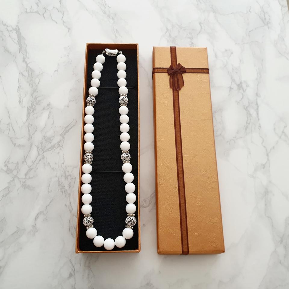 원석 목걸이 (새제품)