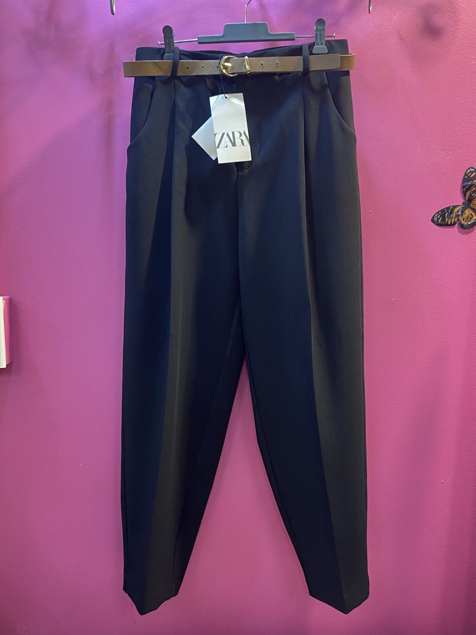 자라 여성 블랙슬랙스 XS/26 (새상품)