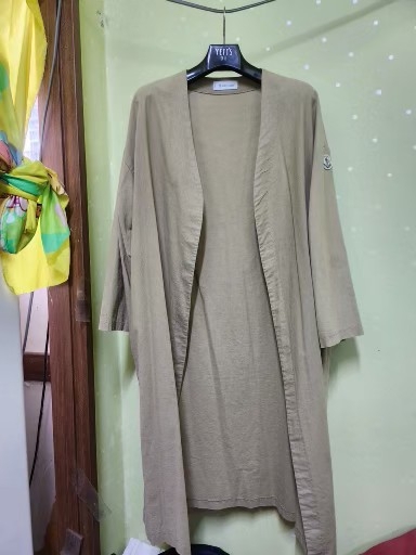 몽클레어 롱로브가디건 오픈형 디자인F(반가슴57)총장108상태양호 택포