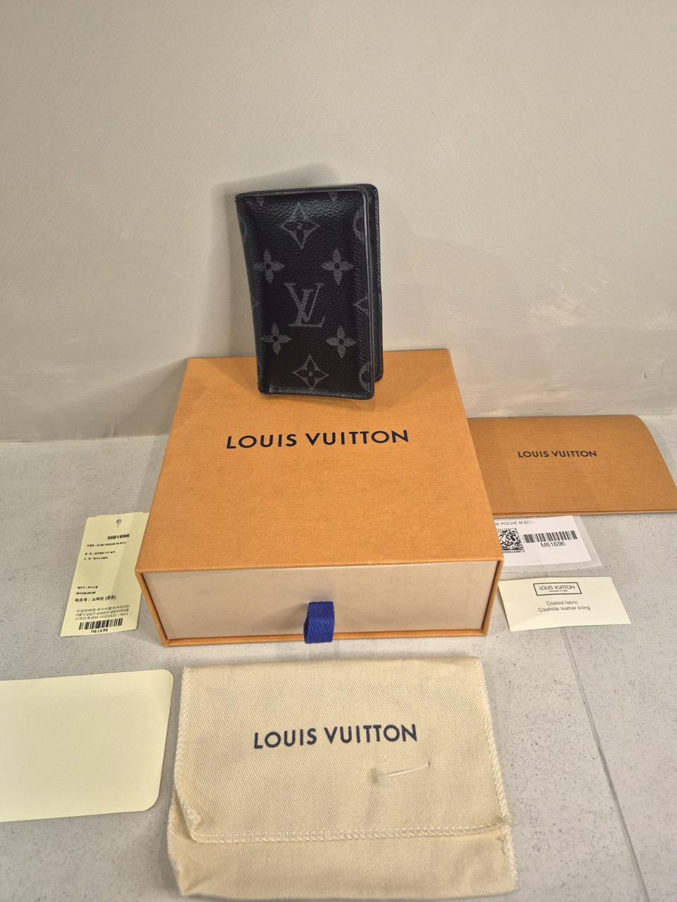 루이비통 오거나이저 모노그램 블랙 지갑 정품 팝니다