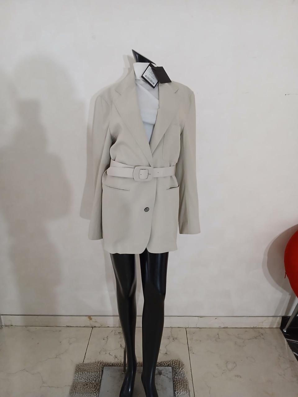 (새상품) 타임 루즈 벨티드 자켓