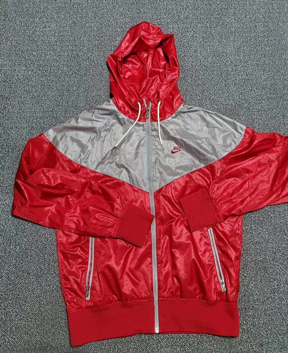 나이키 남녀공용 윈드러너 후드 바람막이  아메리칸 M