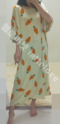 당근 잠옷 원피스 Free (착샷O)