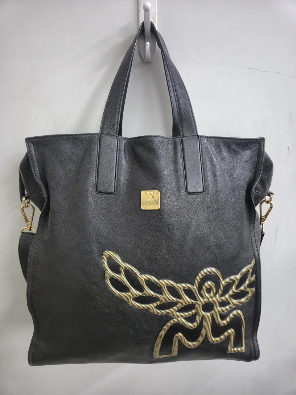 MCM 가죽 토트백