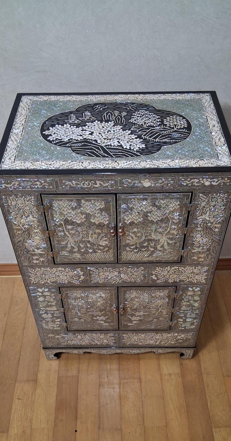 이조자개장 이조자개이층장