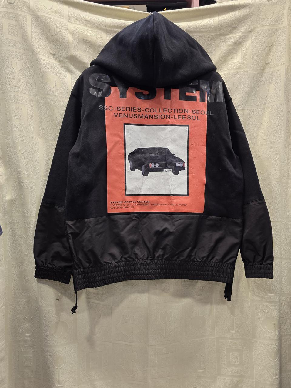 한섬 시스템옴므 + 비너스맨션 콜라보 후드티 95