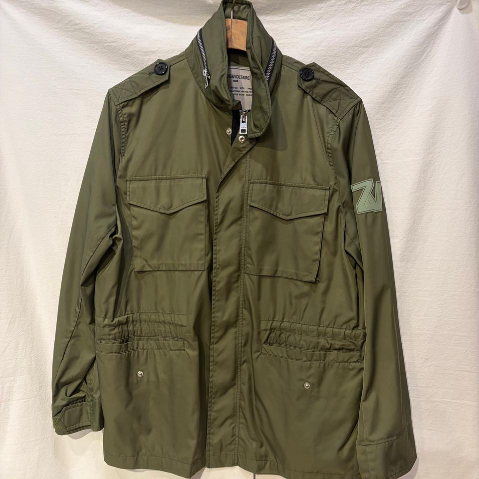 자딕앤볼테르 카키 야상 자켓