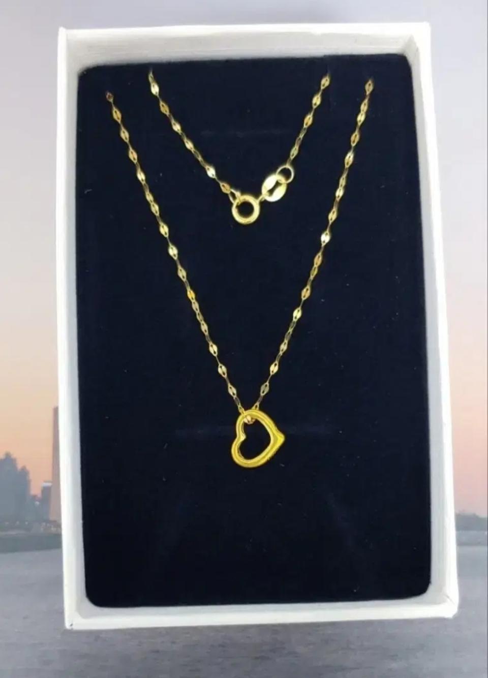 24k펜던트+18k체인 일괄195000원, 14k아님