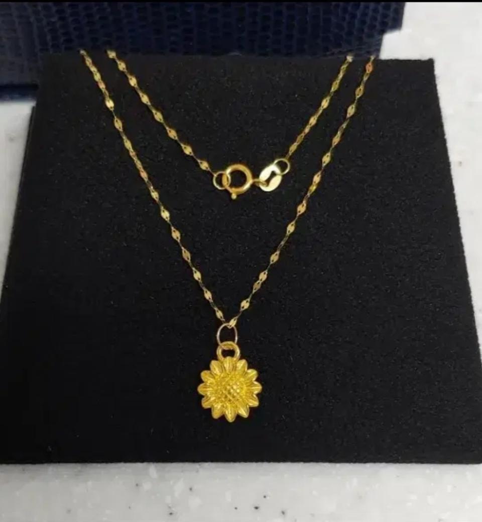 24k펜던트+18k체인, 일괄 20만원.14k아님