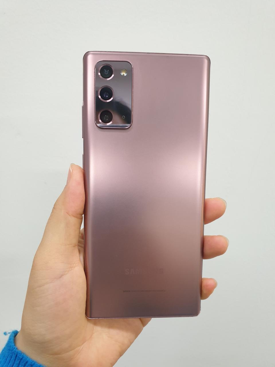 갤럭시 노트20 256기가 미스틱브론즈 134