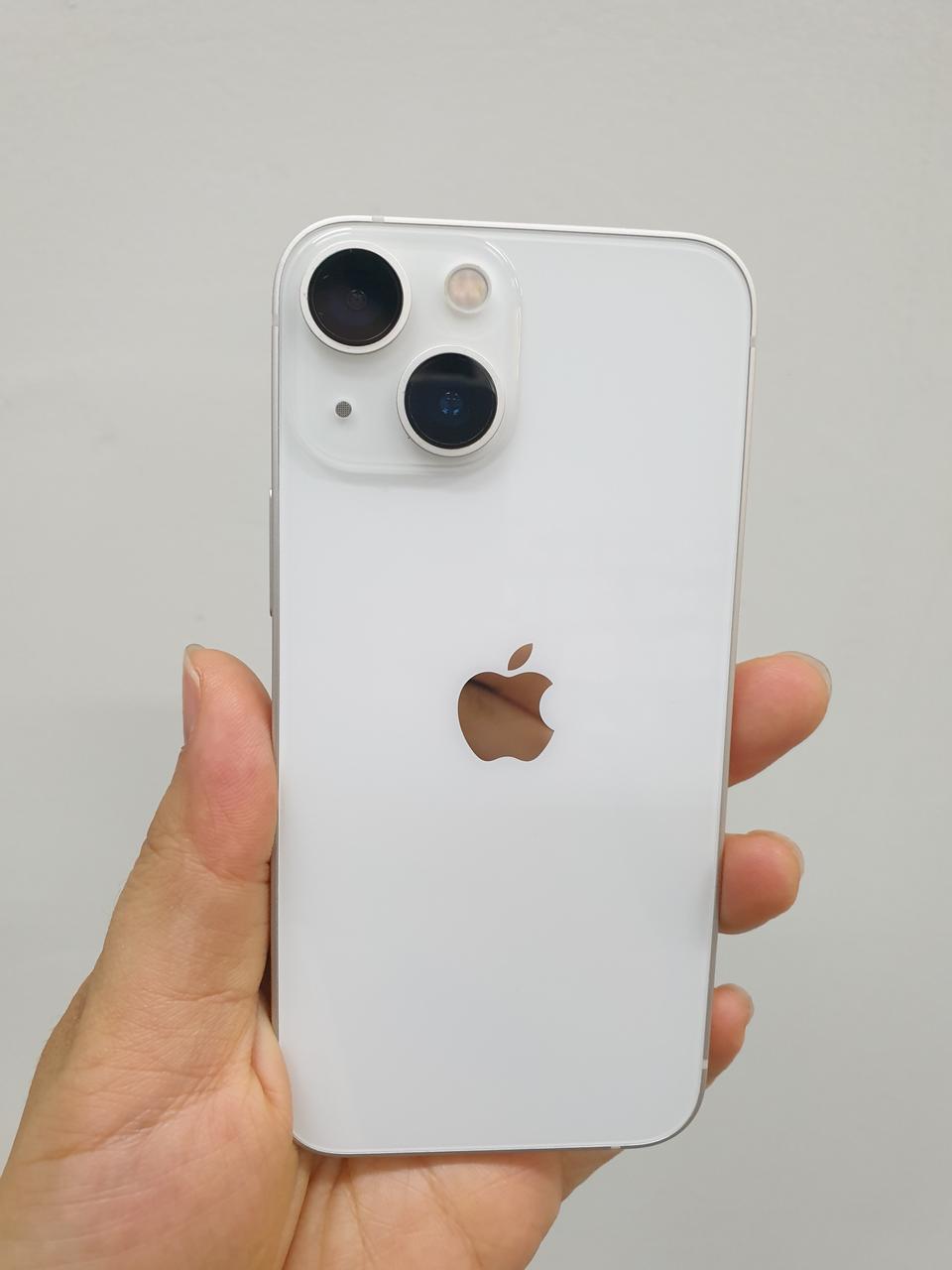 S급)무잔상 아이폰 13미니 128기가 화이트 334