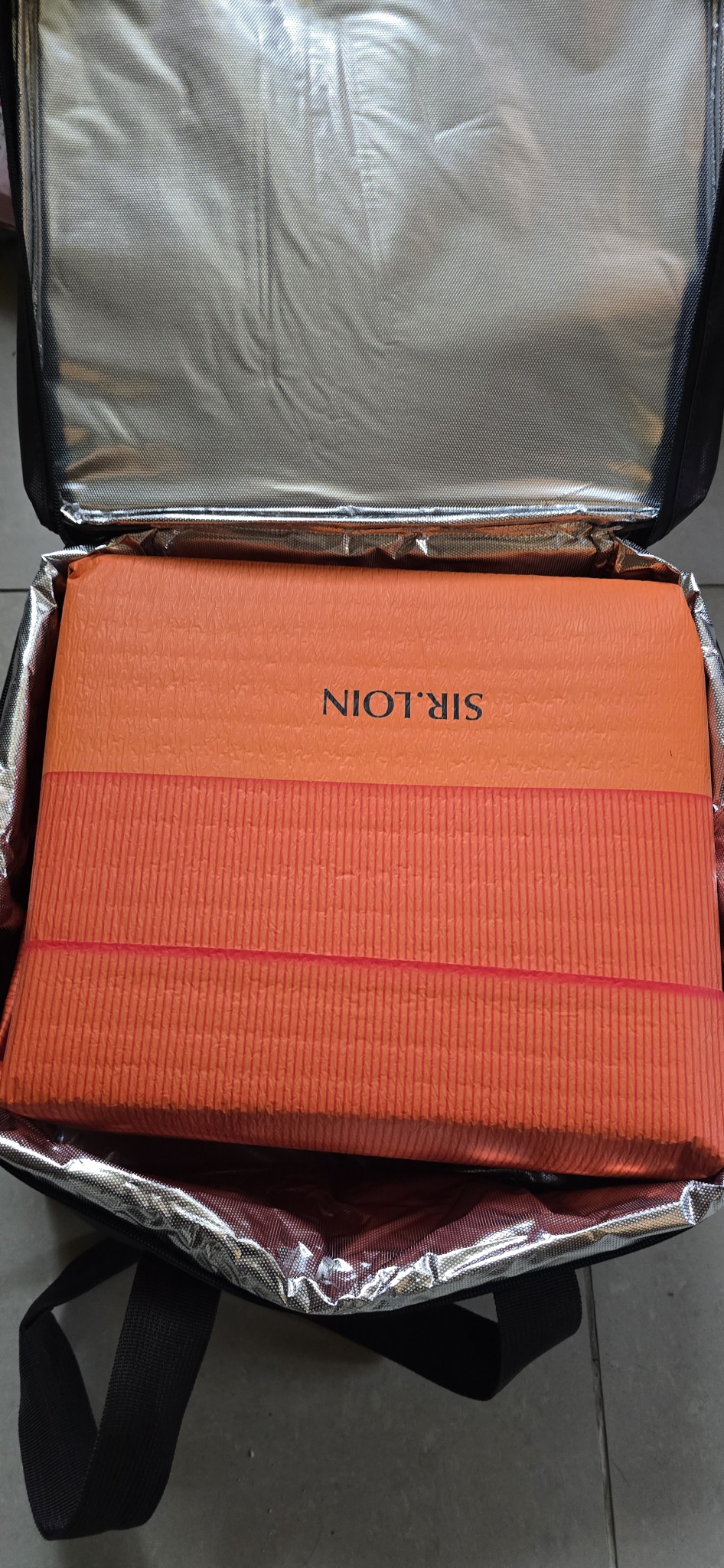 서로인 고급 주황색 박스 케이스